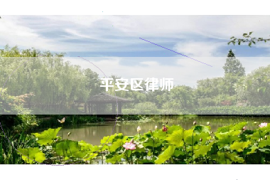平安区律师 平安区律师