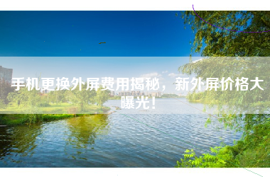 手机更换外屏费用揭秘，新外屏价格大曝光！