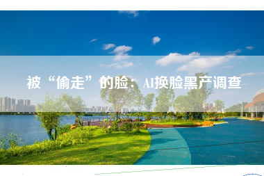 被“偷走”的脸：AI换脸黑产调查