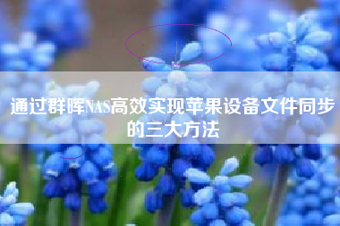 通过群晖NAS高效实现苹果设备文件同步的三大方法