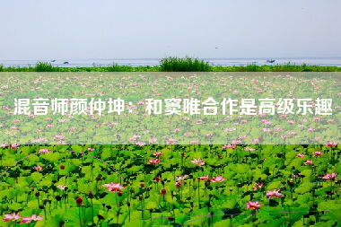 混音师颜仲坤：和窦唯合作是高级乐趣