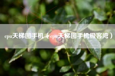 cpu天梯图手机（cpu天梯图手机极客湾）