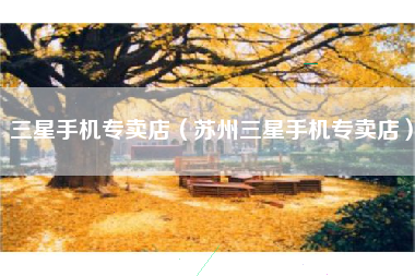 三星手机专卖店（苏州三星手机专卖店）