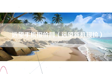 远望手机报价网（远望新机报价）