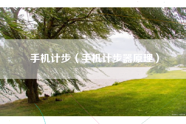 手机计步（手机计步器原理）