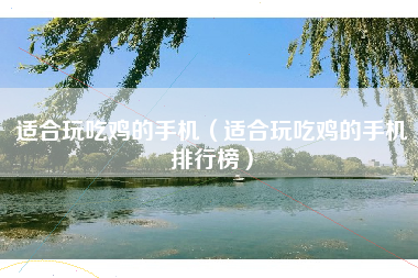 适合玩吃鸡的手机（适合玩吃鸡的手机排行榜）