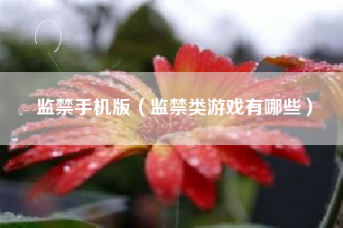 监禁手机版（监禁类游戏有哪些）