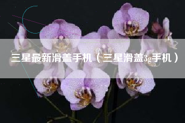三星最新滑盖手机（三星滑盖3g手机）