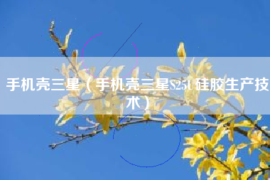 手机壳三星（手机壳三星S25U硅胶生产技术）