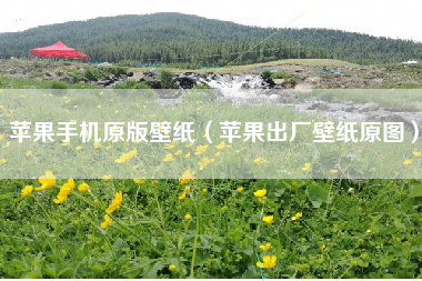 苹果手机原版壁纸（苹果出厂壁纸原图）