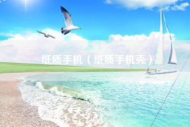 纸质手机（纸质手机壳）