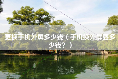 更换手机外屏多少钱（手机换外屏要多少钱？）