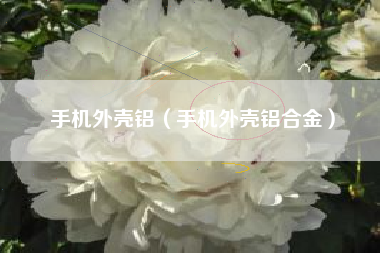 手机外壳铝（手机外壳铝合金）