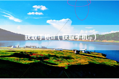 获取手机id（获取手机ip）
