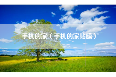 手机的家（手机的家贴膜）