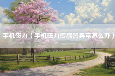 手机磁力（手机磁力传感器异常怎么办）