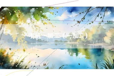 手机一加二（一加2g）