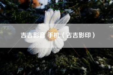 吉吉影音 手机（吉吉影印）