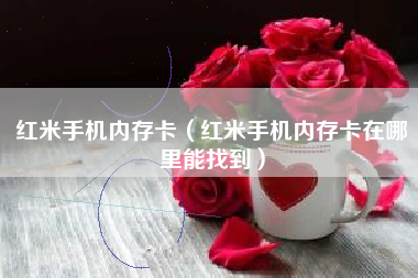 红米手机内存卡（红米手机内存卡在哪里能找到）