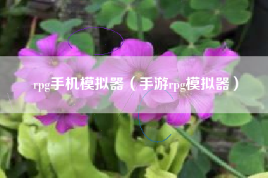 rpg手机模拟器（手游rpg模拟器）