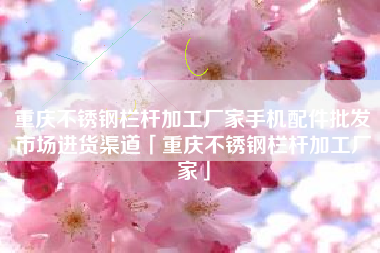 重庆不锈钢栏杆加工厂家手机配件批发市场进货渠道「重庆不锈钢栏杆加工厂家」