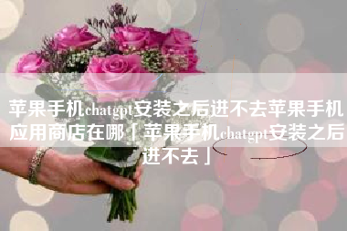 苹果手机chatgpt安装之后进不去苹果手机应用商店在哪「苹果手机chatgpt安装之后进不去」