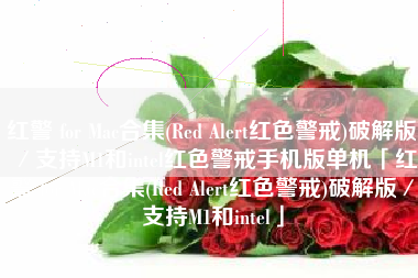 红警 for Mac合集(Red Alert红色警戒)破解版／支持M1和intel红色警戒手机版单机「红警 for Mac合集(Red Alert红色警戒)破解版／支持M1和intel」