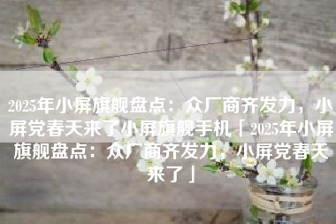 2025年小屏旗舰盘点：众厂商齐发力，小屏党春天来了小屏旗舰手机「2025年小屏旗舰盘点：众厂商齐发力，小屏党春天来了」
