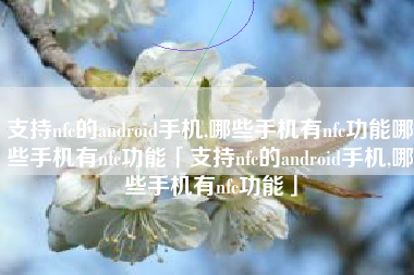 支持nfc的android手机,哪些手机有nfc功能哪些手机有nfc功能「支持nfc的android手机,哪些手机有nfc功能」
