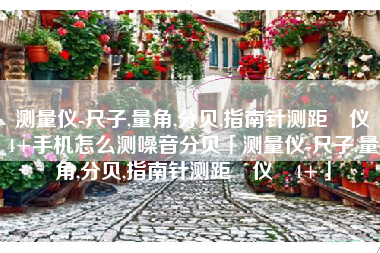 测量仪-尺子,量角,分贝,指南针测距‪仪‬4+手机怎么测噪音分贝「测量仪-尺子,量角,分贝,指南针测距‪仪‬4+」
