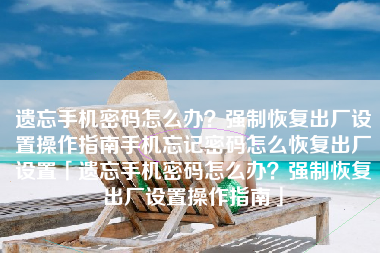 遗忘手机密码怎么办？强制恢复出厂设置操作指南手机忘记密码怎么恢复出厂设置「遗忘手机密码怎么办？强制恢复出厂设置操作指南」