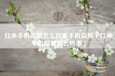 红米手机蓝屏怎么回事手机蓝屏「红米手机蓝屏怎么回事」