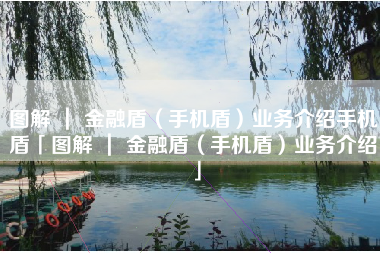 图解 ｜ 金融盾（手机盾）业务介绍手机盾「图解 ｜ 金融盾（手机盾）业务介绍」