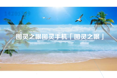 图灵之眼图灵手机「图灵之眼」