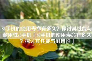 S8手机的使用寿命有多久？探讨其性能与耐用性s8手机「S8手机的使用寿命有多久？探讨其性能与耐用性」