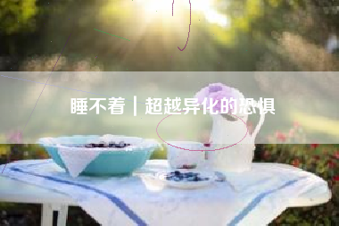 睡不着｜超越异化的恐惧