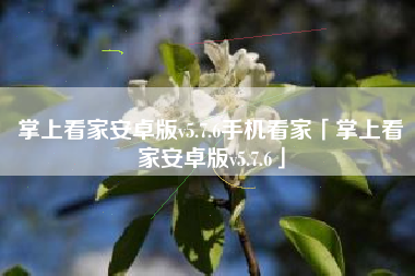 掌上看家安卓版v5.7.6手机看家「掌上看家安卓版v5.7.6」