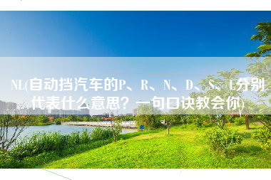 NL(自动挡汽车的P、R、N、D、S、L分别代表什么意思?一句口诀教会你) NL(自动挡汽车的P、R、N、D、S、L分别代表什么意思?一句口诀教会你)