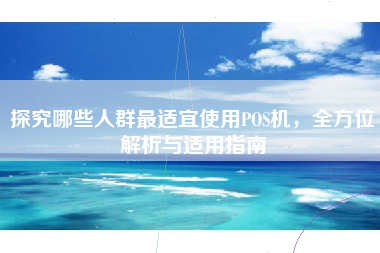 探究哪些人群最适宜使用POS机,全方位解析与适用指南 探究哪些人群最适宜使用POS机,全方位解析与适用指南