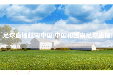 足球直播越南中国(中国和越南足球直播)